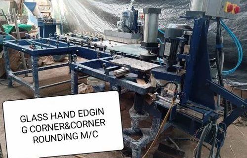 Glass Grinding Corner Rounding Comb.M/C.Ske-Epcrmc(4hp), Manual