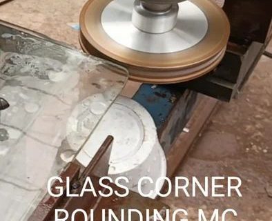 GLASS CORNER ROUNDING MACHINE, Manual