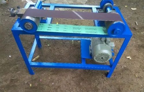 Glass Grinding Polishing Fix Belt machine with 1800 X 150 mm (With Out Motor Tax)